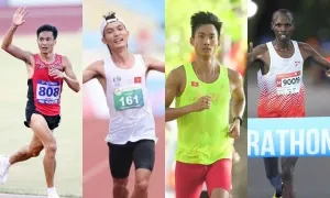 Dàn sao marathon Việt đấu các VĐV Kenya tại VM Volvo All-Star Dàn sao marathon Việt đấu các VĐV Kenya tại VM Volvo All-Star