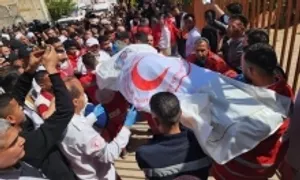 Israel thừa nhận sai lầm trong vụ bắn nhầm đội cứu hộ Gaza Israel thừa nhận sai lầm trong vụ bắn nhầm đội cứu hộ Gaza