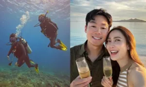Trăng mật ngọt ngào của minh tinh Thái và chồng tài phiệt