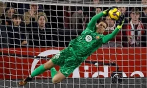 Szczesny: 'Tôi không có việc làm vì Barca phòng ngự quá tốt' Szczesny: 'Tôi không có việc làm vì Barca phòng ngự quá tốt'