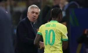 Ancelotti thắng trận đầu với Brazil, giành vé dự World Cup Ancelotti thắng trận đầu với Brazil, giành vé dự World Cup