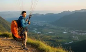 'Tôi ký giấy sinh tử trạng cho 15 phút bay dù lượn' 'Tôi ký giấy sinh tử trạng cho 15 phút bay dù lượn'