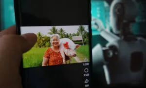 Khó chịu vì video 'rác' tạo bằng AI Khó chịu vì video 'rác' tạo bằng AI
